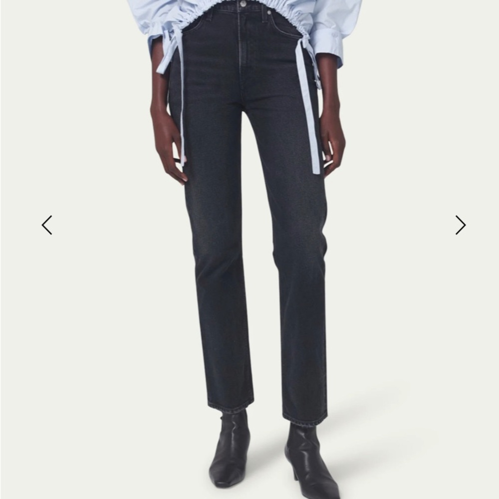 Citizens of Humanity black Daphne jeans
